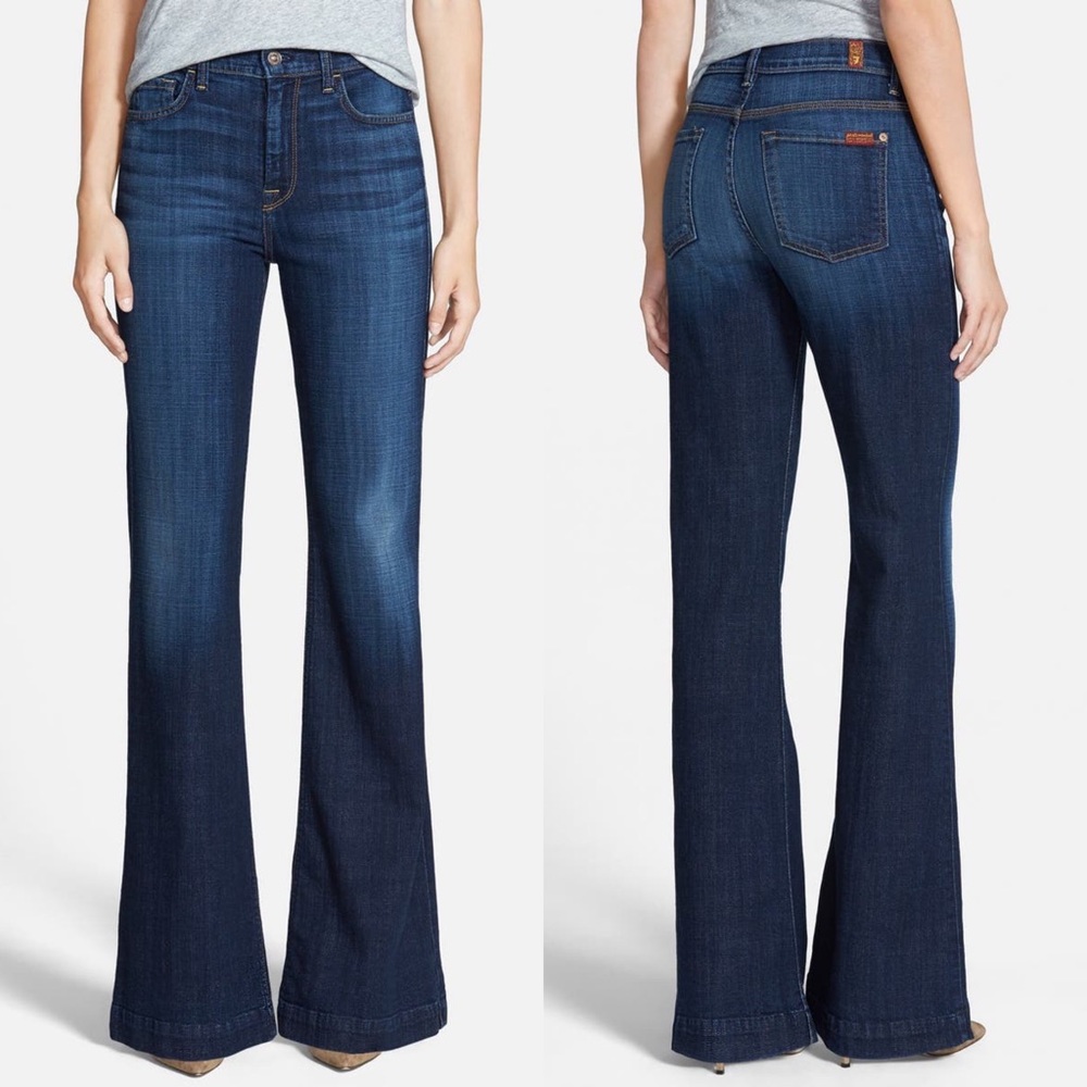 7 For All Mankind Jean 27X32 Ginger Tailorless NEW